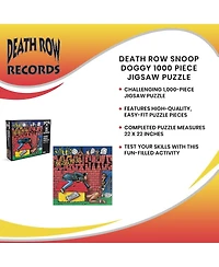 Death Row Records Snoop Doggy Music Puzzle For Adults | Difficult 1000 Piece Jigsaw Puzzle Toy | Fun Quarantine Gifts | Interactive Brain Teaser for G