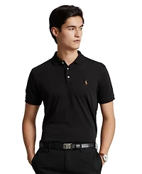 Men's Slim-Fit Soft Cotton Polo Shirt