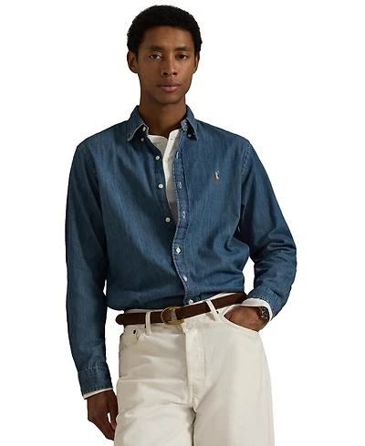 Polo Ralph Lauren Men's Classic-Fit Denim Shirt