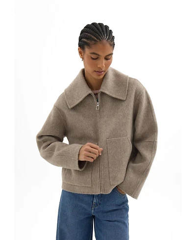 Hush Women's Nerise Double Faced Zip Jacket