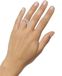 Forever Grown Diamonds Lab-Grown Diamond Ring (2 ct. t.w.) Sterling Silver