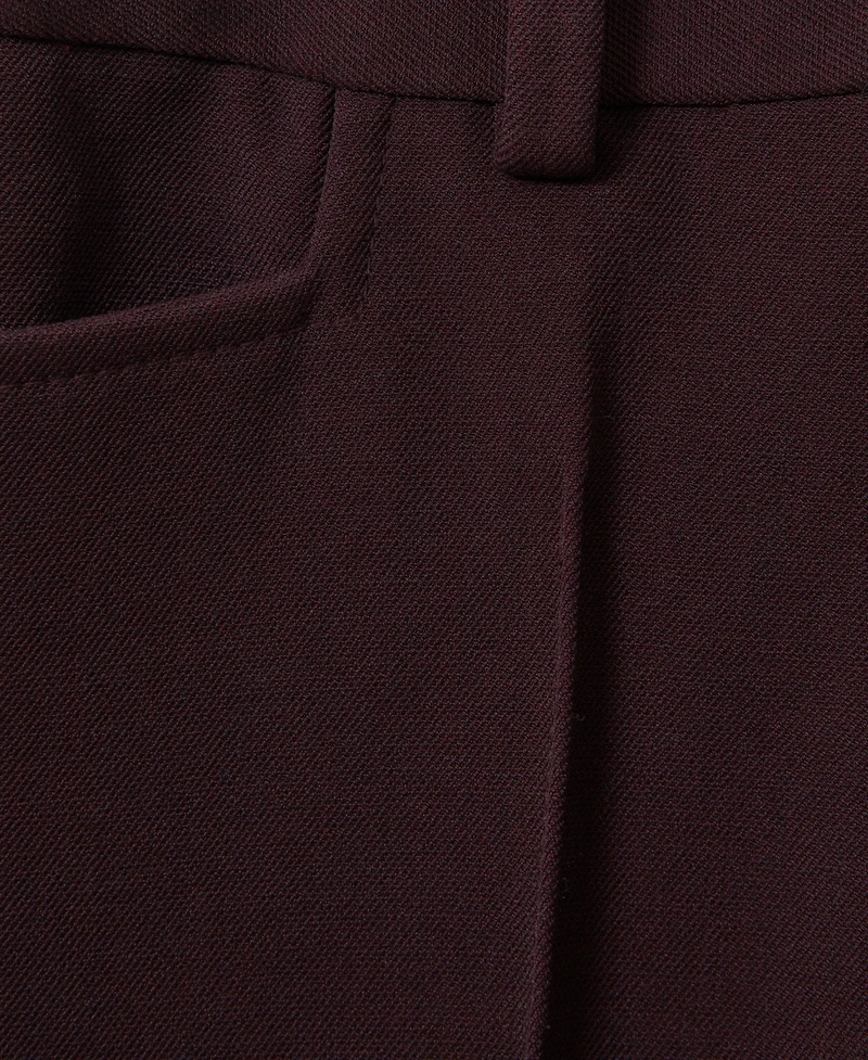 Reiss Petite Gabi Flared Mid-Rise pants