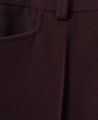 Reiss Petite Gabi Flared Mid-Rise pants