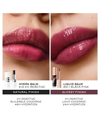 Givenchy Le Rouge Hydra pH Reactive Hyaluronic Acid and Peptides Black Lip Balm, 0.10 oz.