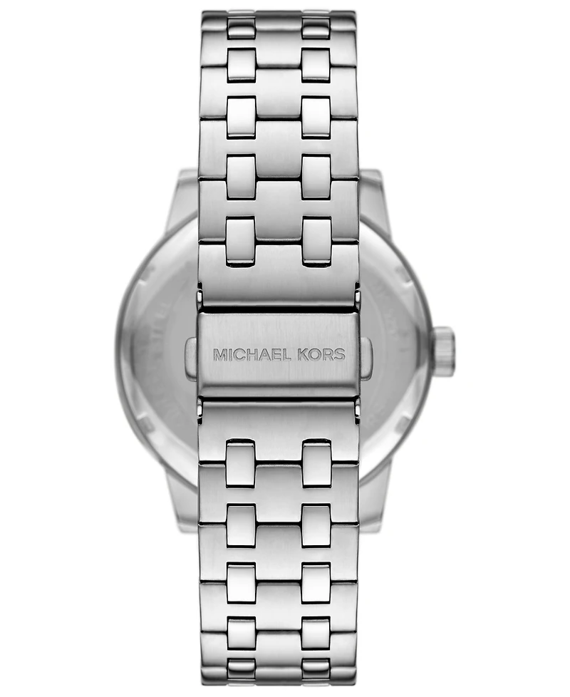 Michael Kors Men's Wolfe Three-Hand Stainless Steel Watch 32mm