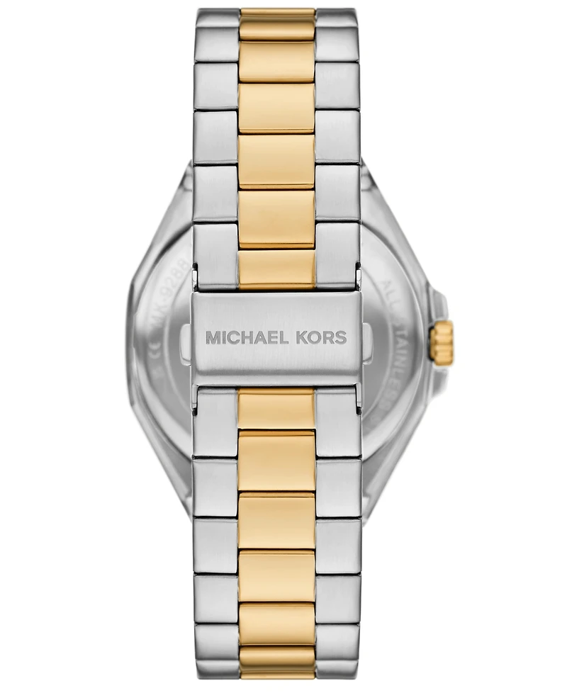 Michael Kors Men's Callum Three-Hand Date Two-Tone Stainless Steel Watch 44mm