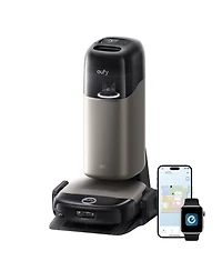 eufy Robot Vacuum and Mop Combo S2 Omni, 30,000 Pa, AeroTurbo 2.0 Long-Lasting Suction,99.99% Germ Removal