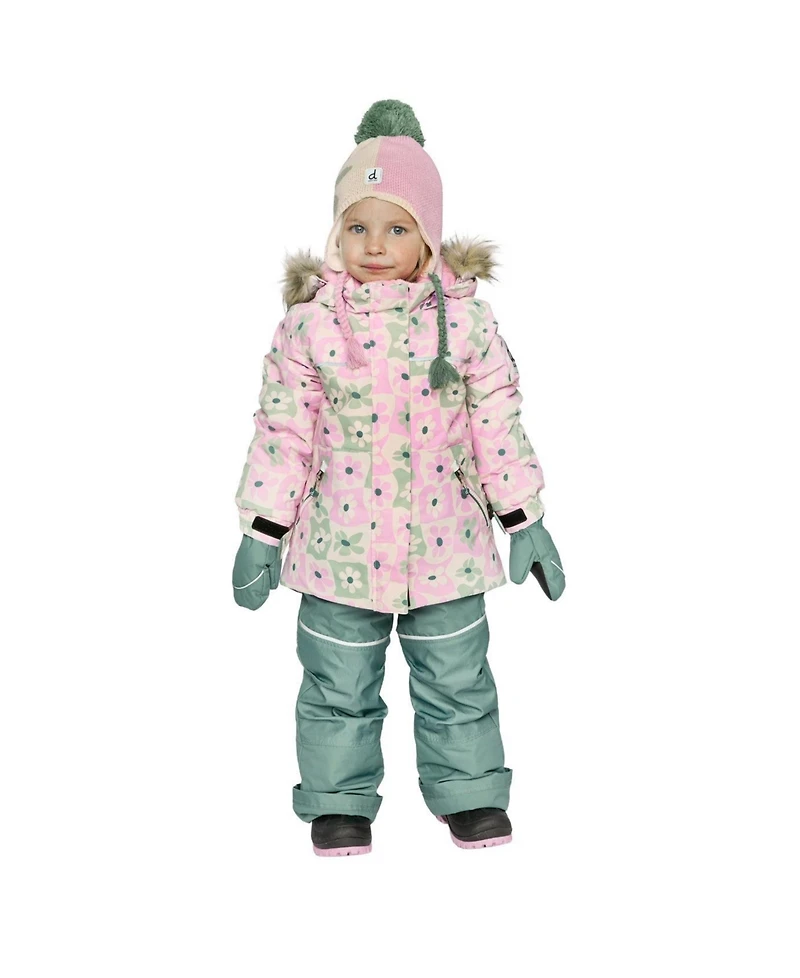 Deux par Toddler Girl 2T -5T Two Piece Discover Snowsuit