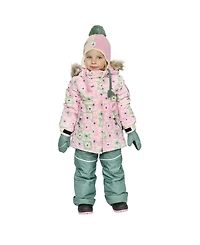 Deux par Toddler Girl 2T -5T Two Piece Discover Snowsuit