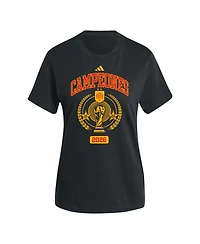 Adidas Women's Black Spain National Team 2026 Fifa World Cup Champions Trophy T-Shirt