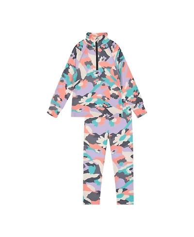 Deux par Deux Little and Big Girl's (6-14) Two Piece Thermal Underwear