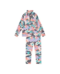 Deux par Deux Little and Big Girl's (6-14) Two Piece Thermal Underwear