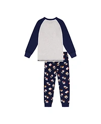 Deux par Little Boys (6-12) Cotton Two Piece Pajama Set