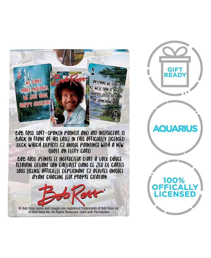 Bob Ross Quotes Multi-Image Playing Cards, Deck of 52