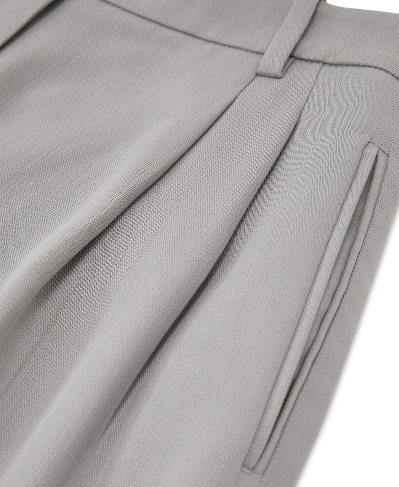Reiss Women's Clay Tapered Pleated Trousers