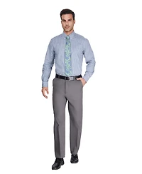 Club Room Men's Regular-Fit Stretch Plaid Dress Shirt