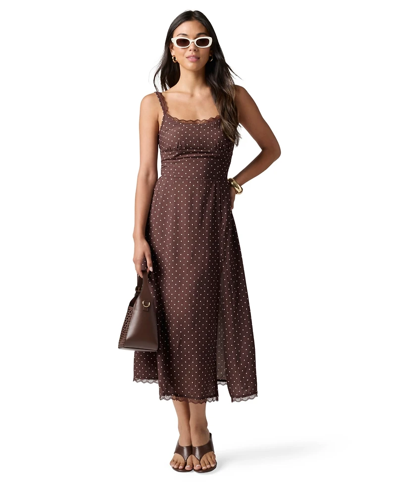 Florence By Mills Junior's Scoop Neck Midi Slip Dress