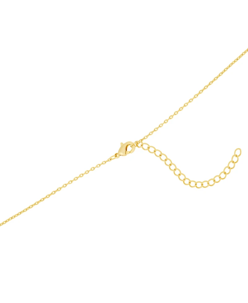 Macy's Gold-Plated Lapis Howlite Turquoise Y-Necklace