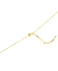 Macy's Gold-Plated Lapis Howlite Turquoise Y-Necklace