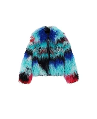 Desigual Women's Long Hair Coat Lacroix