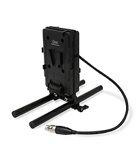 Core Swx Dual V-Mount Battery Plate with 15mm Lws Rod Clamp and 4-Pin Xlr Cable