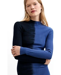 Desigual Women's Long-sleeved knit dress