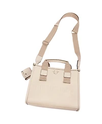 True Religion Multi-Strap Denim Shoulder Bag