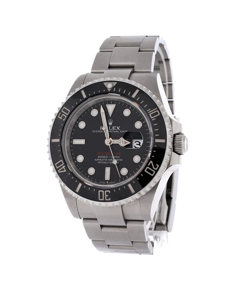 Pre-Owned Rolex Oyster Perpetual Sea-Dweller Automatic Watch in Stainless Steel and Cerachrom 43mm