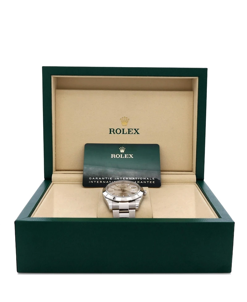 Pre-Owned Rolex Oyster Perpetual Datejust Automatic Watch in Stainless Steel 41mm