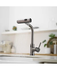 Phying Touchless Kitchen Faucet, Hands Free Automatic Smart Kitchen Faucet, Stainless Steel Touchless Kitchen Faucet