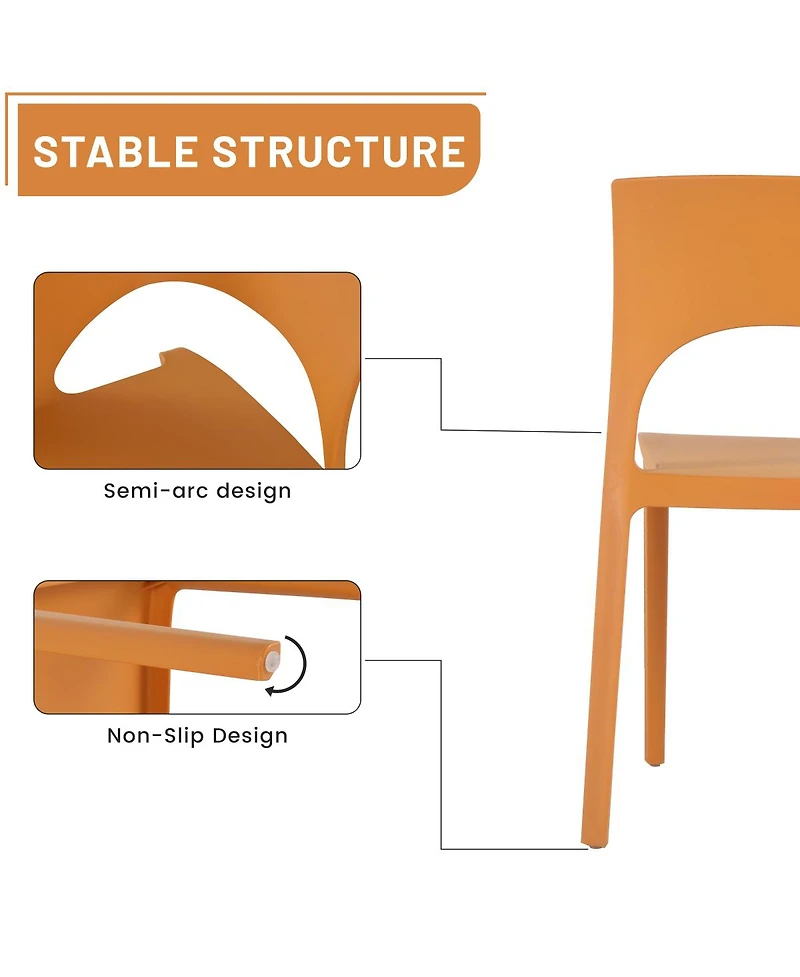 Streamdale Furniture Summer Tropical Chair and 55 inch Modern Table Set