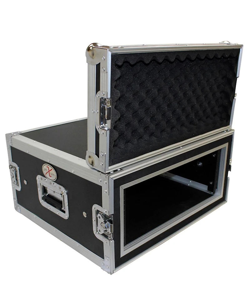 ProX T-4RSP 4U Shockproof Amplifier Flight Road Case, 20" Rail Depth