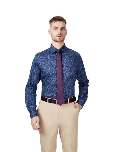 Bar Iii Men's Slim-Fit Remo Floral Dress Shirt