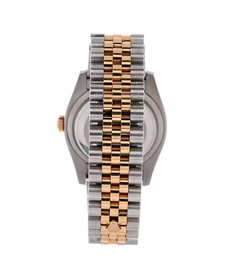 Pre-Owned Rolex Oyster Perpetual Datejust Automatic Watch in Stainless Steel and Rose Gold 36mm