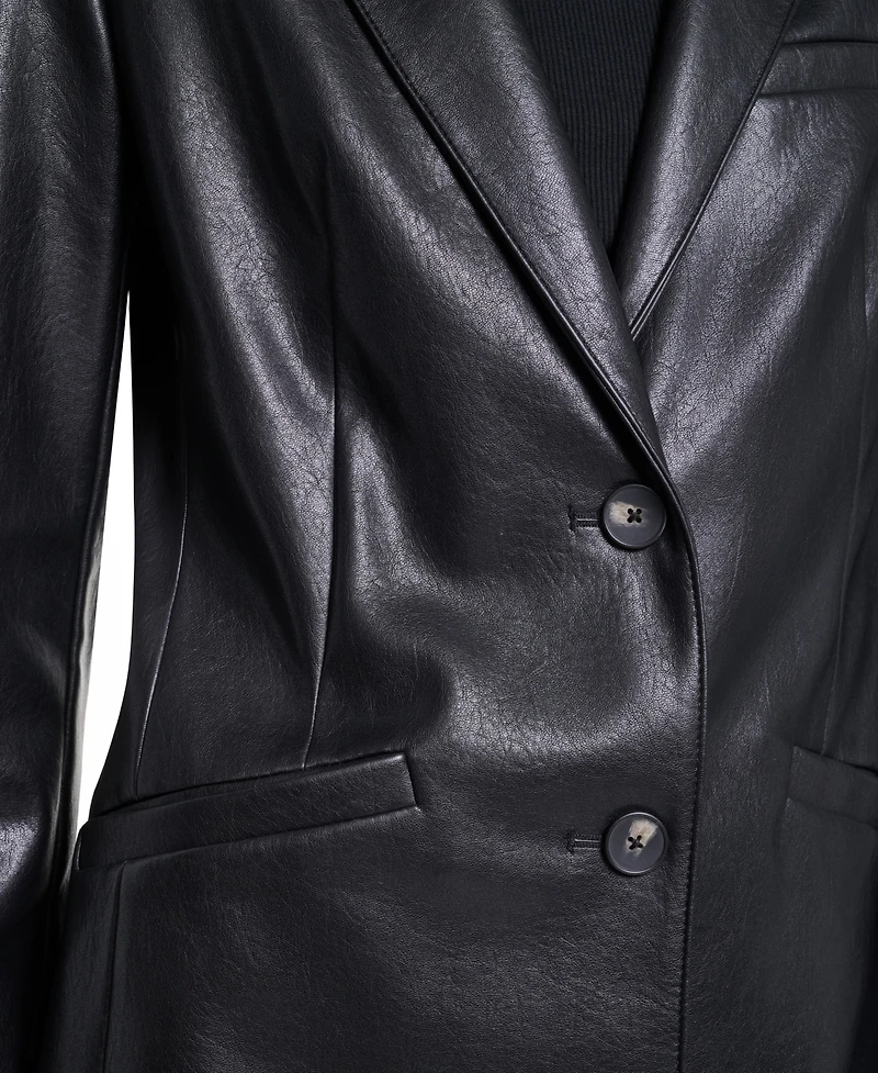 Levi's Women's Laydown Collar Single-Breasted Blazer