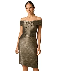 Adrianna Women's Off-the Shoulder Neck Dress