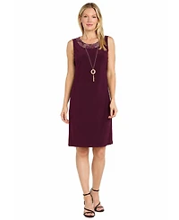 R & M Richards Women's 2-piece Printed Jacket Dress