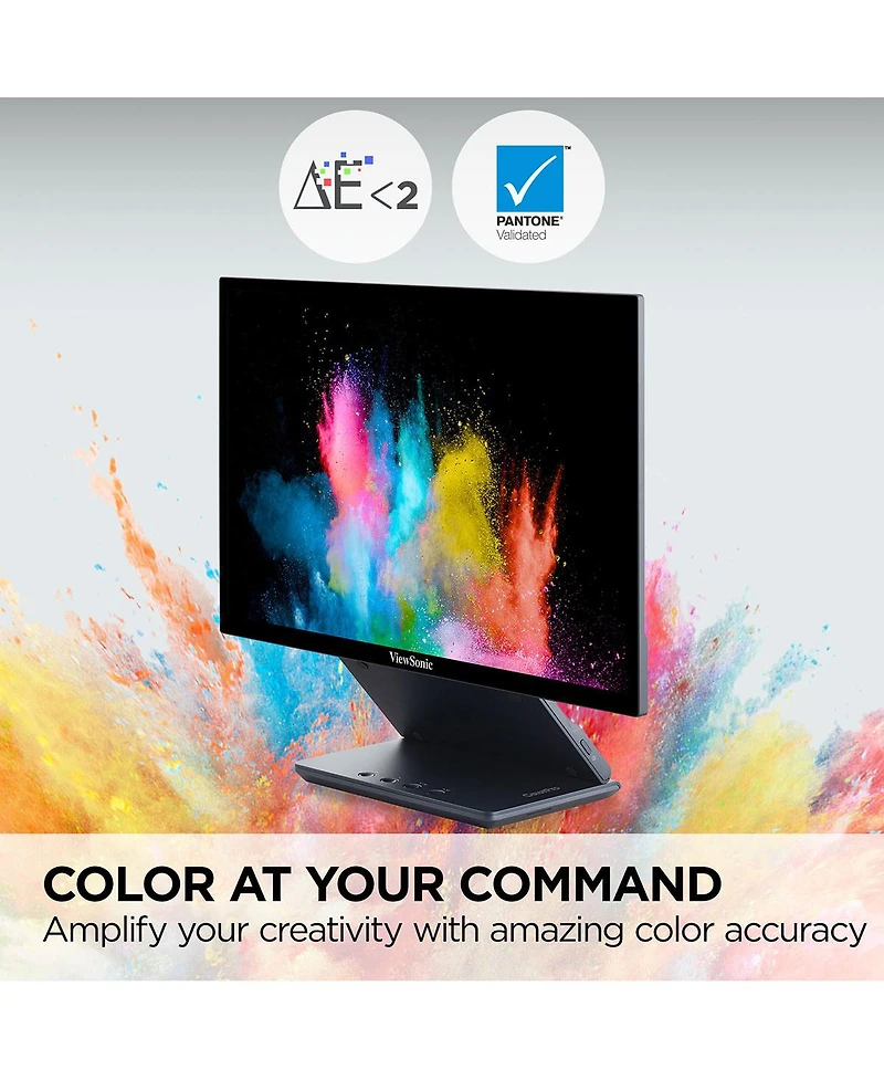 ViewSonic VP1656 16" 16:10 Wuxga Portable Usb-c Ips Led Monitor