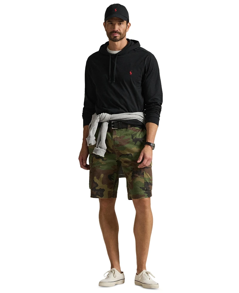 Polo Ralph Lauren Men's Big & Tall Jersey Hooded T-Shirt