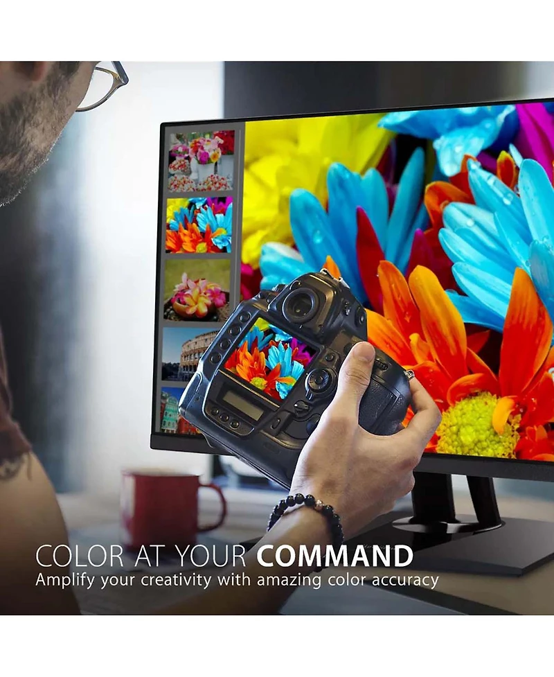 ViewSonic VP2756-4K 27" Ips 4K Uhd Computer Monitor with Built-in Speakers