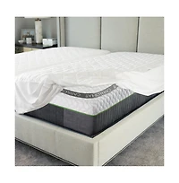 Cariloha Luxurious Quilted Mattress Protector California Waterproof 5 Sides of Protection