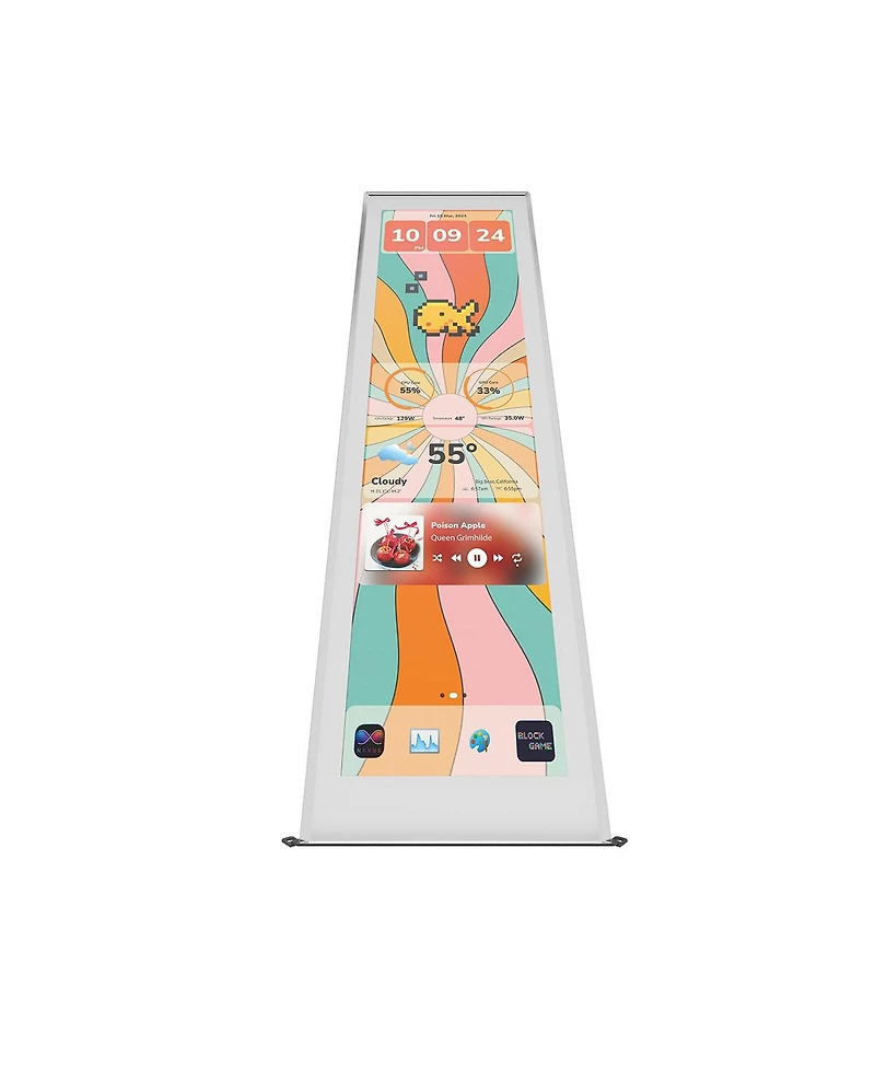 Hyte Y70 Touch Infinite Display Upgrade Ips Display Resolution Refresh Rate