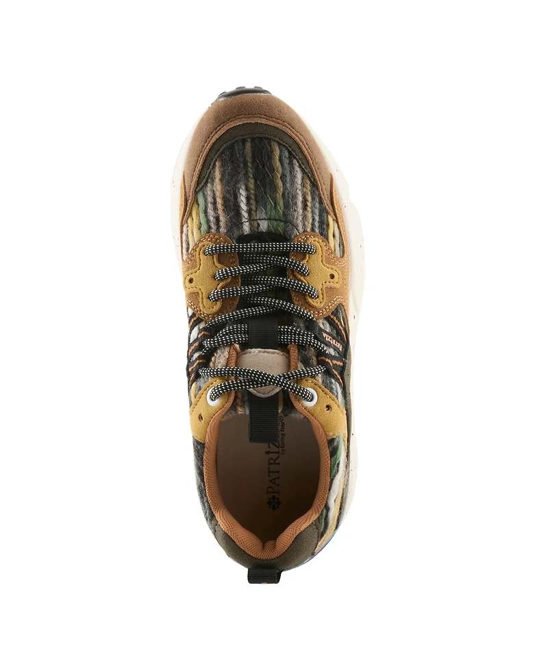 Patrizia Women's Flying Fashion Athletic Sneaker with Lace-Up Closure