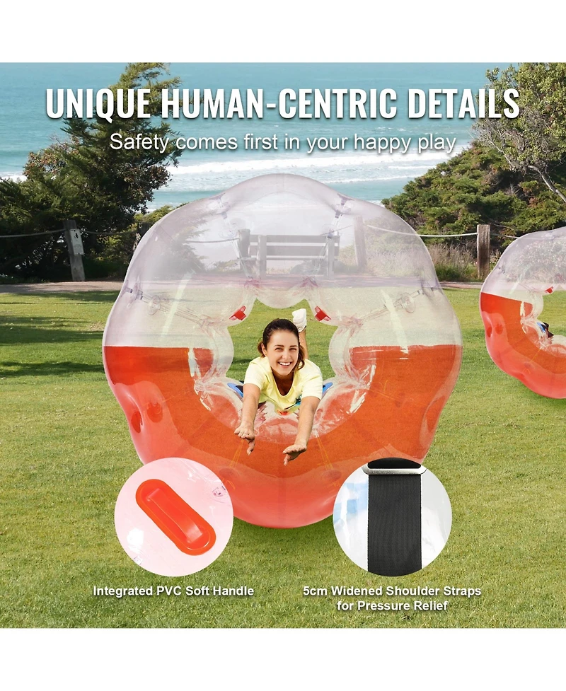Vevor Inflatable Bumper Ball 1-Pack 5FT/1.5M Pvc Sumo Zorb Ball for Teen and Adult