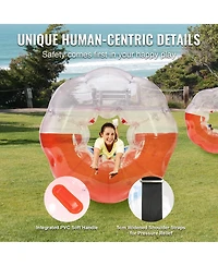 Vevor Inflatable Bumper Ball 1-Pack 5FT/1.5M Pvc Sumo Zorb Ball for Teen and Adult