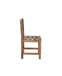 Streamdale Furniture Acacia Wood Outdoor Table and Chair Set