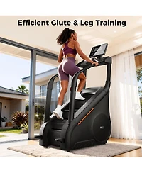 Fed Fitness SC2 Stair Climber Machine, Ultra Commercial Grade 25 Resistance Levels, Heavy Duty for Home and Gym