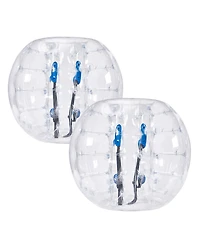 Vevor Inflatable Bumper Balls 2-Pack 4FT/1.2M Sumo Zorb Balls for Teens