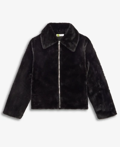 Epic Threads Girls' Xs-xl Solid Faux-Fur Jacket, Macy's Exclusive