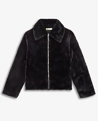 Epic Threads Girls' Xs-xl Solid Faux-Fur Jacket, Macy's Exclusive